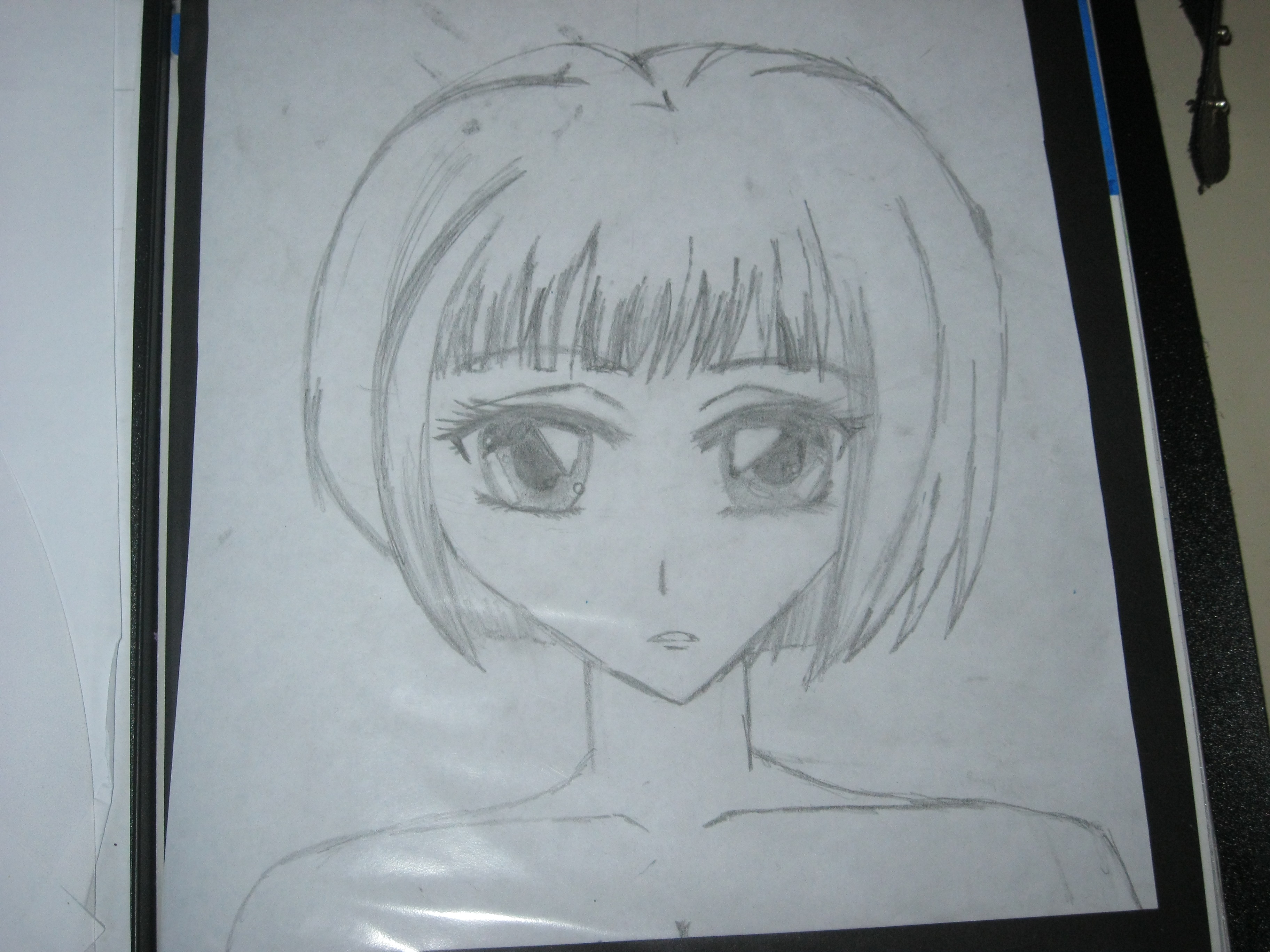 3648x2736 Sad Anime Girl Drawing - Sad Anime Girl Drawing