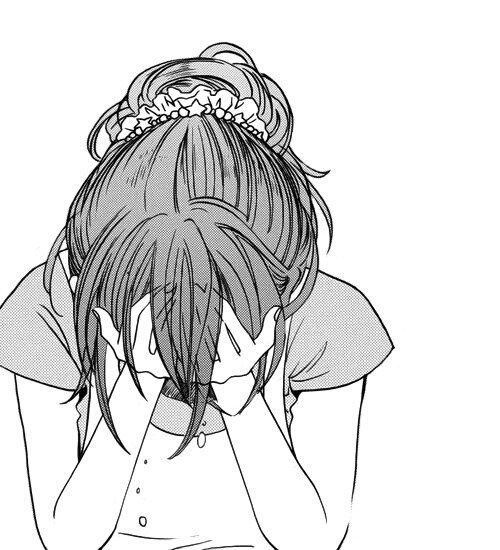 Sad Anime Girl Drawing at PaintingValley.com | Explore collection of ...