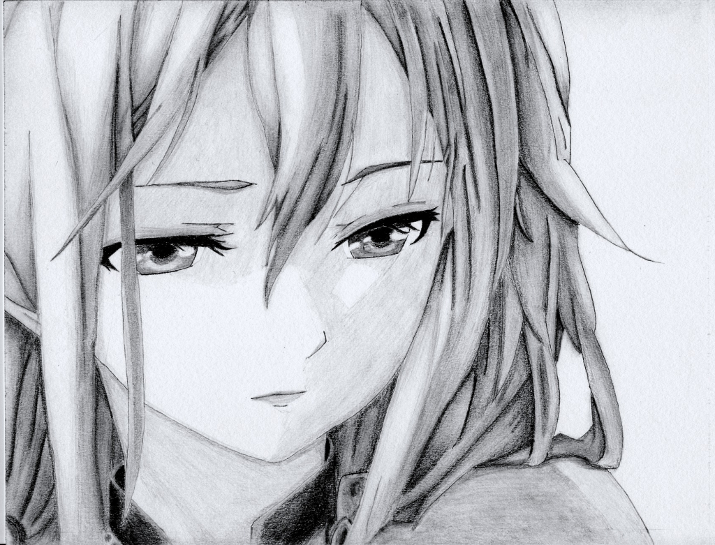 1024x781 Girl Crying Drawing Easy - Sad Anime Girl Drawing