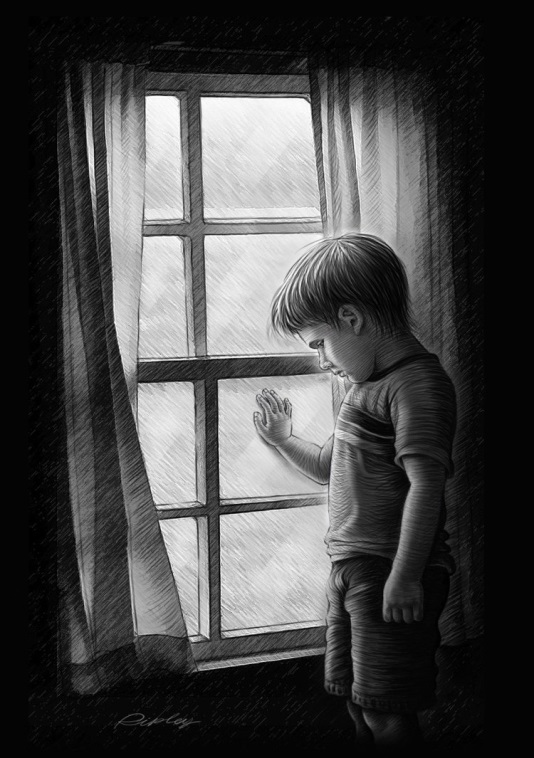 534x758 When Your Child Is Sad Too Often Robin Alter - Sad Child Drawing