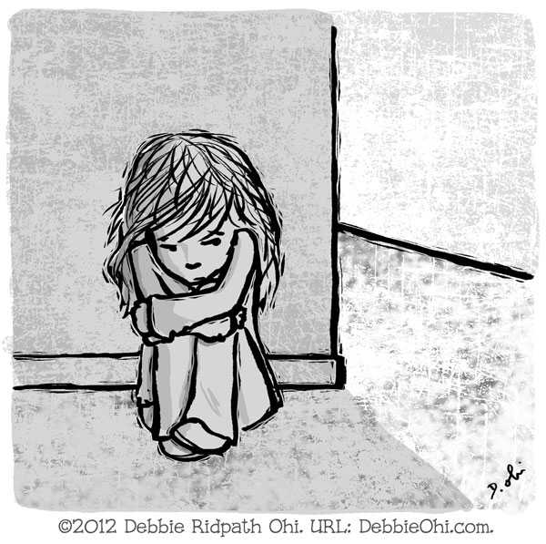600x597 Child Drawing Sad For Free Download - Sad Child Drawing