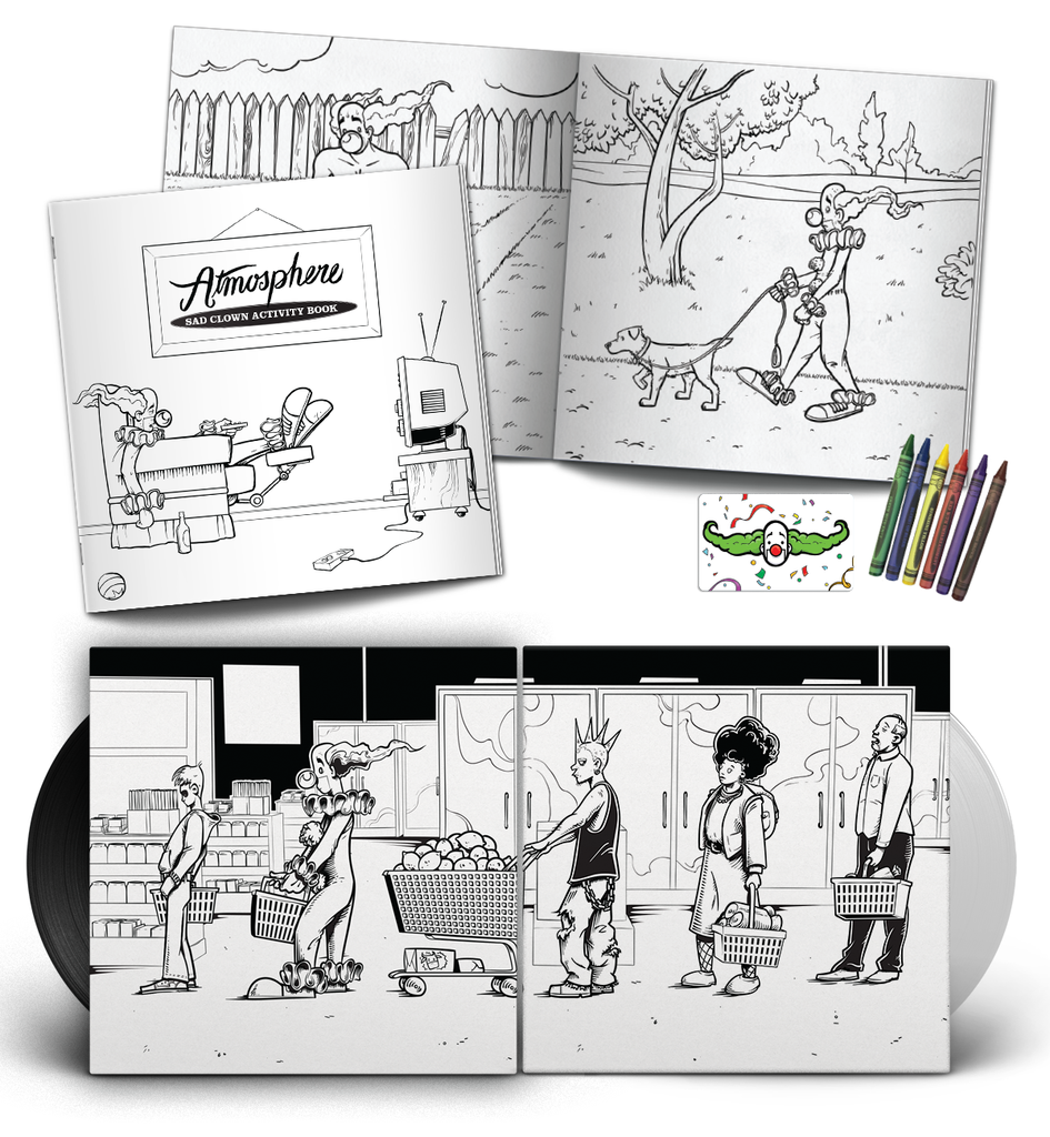 945x1024 atmosphere sad clown bad year vinyl fifth element - Sad Clown Drawing