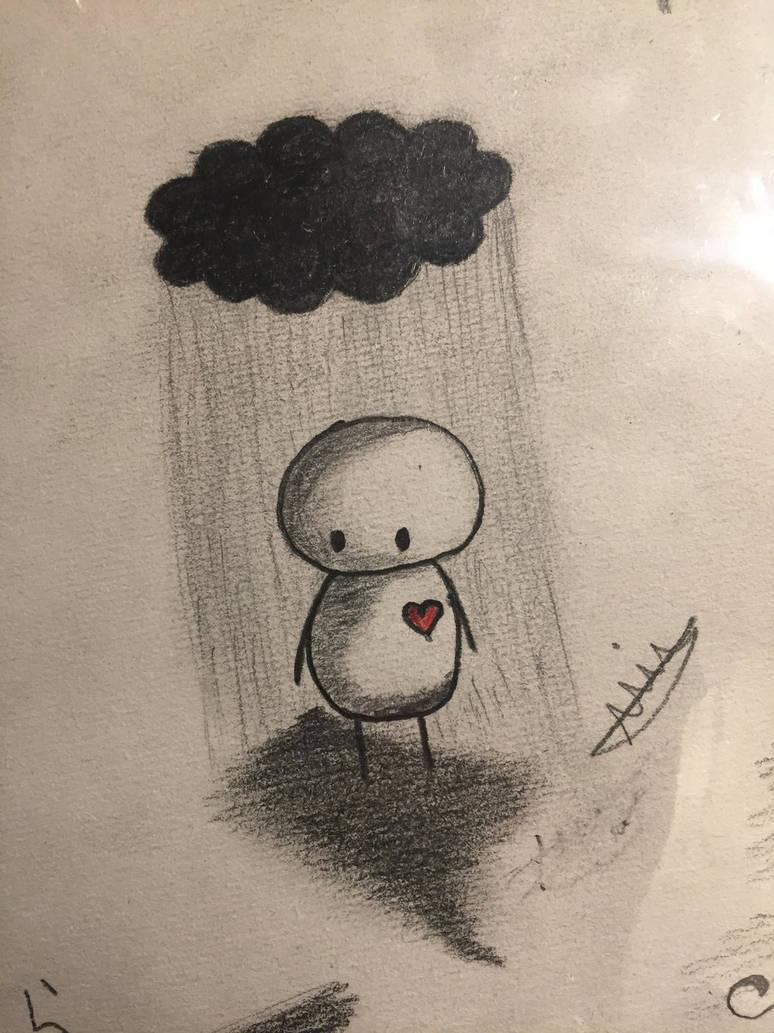 774x1033 Sad Drawing - Sad Drawing Images