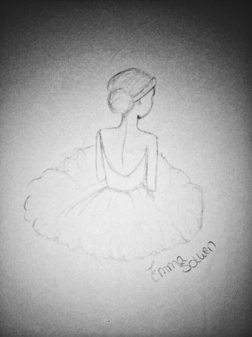 500x667 drawing, draw, ballerina, alone, loneliness, sad, drawings, black - Sad Drawing Images