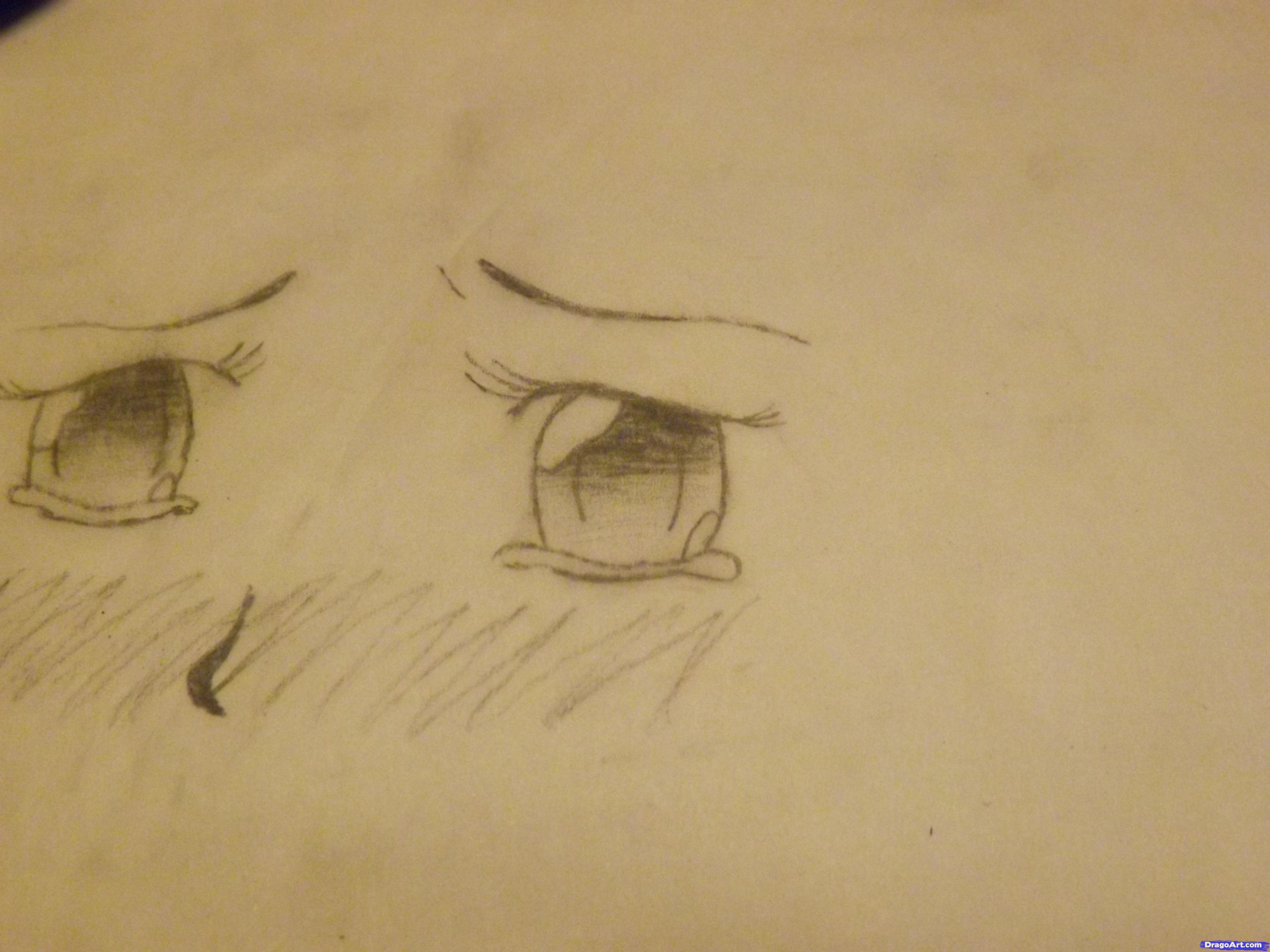4288x3216 Sad Manga Eyes, Step - Sad Eyes With Tears Drawing