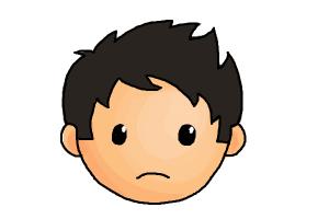 300x200 How To Draw A Sad Face - Sad Face Drawing