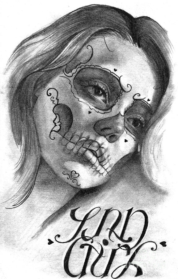 576x900 Sad Girl Drawing - Sad Girl Drawing