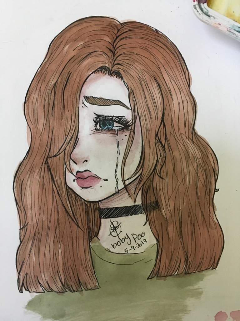 768x1024 Sad Girl - Sad Girl Drawing