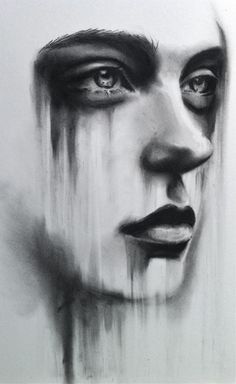 236x384 Gallery Sad Faces Of People Drawings - Sad Girl Face Drawing