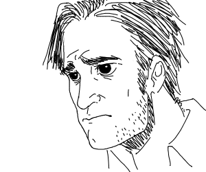 300x250 sad guy drawing - Sad Guy Drawing