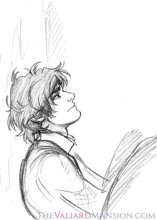 500x703 Thevaliardmansion Gangfield Is Sad This Is One Of Those Drawings - Sad Guy Drawing