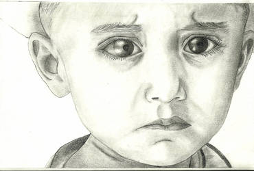 370x250 sad little boy - Sad Little Boy Drawing