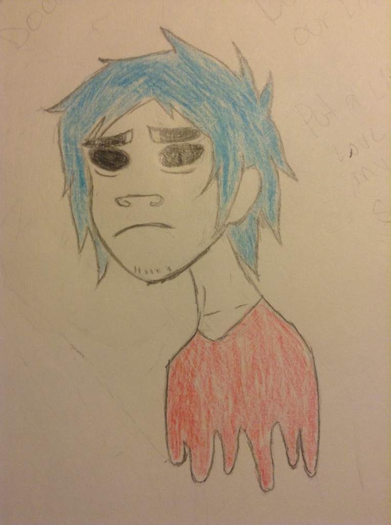 764x1024 sad little boy gorillaz amino - Sad Little Boy Drawing