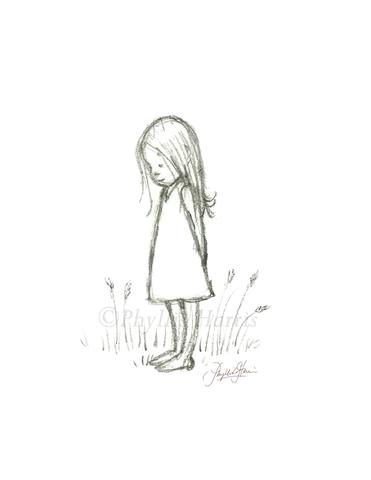 371x480 it's ok to be a little sad sometimes - Sad Little Girl Drawing