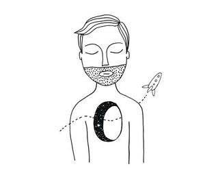 300x250 Images About On We Heart It See More About Art, Draw - Sad Man Drawing