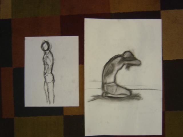 640x480 Sad Man Drawing - Sad Man Drawing