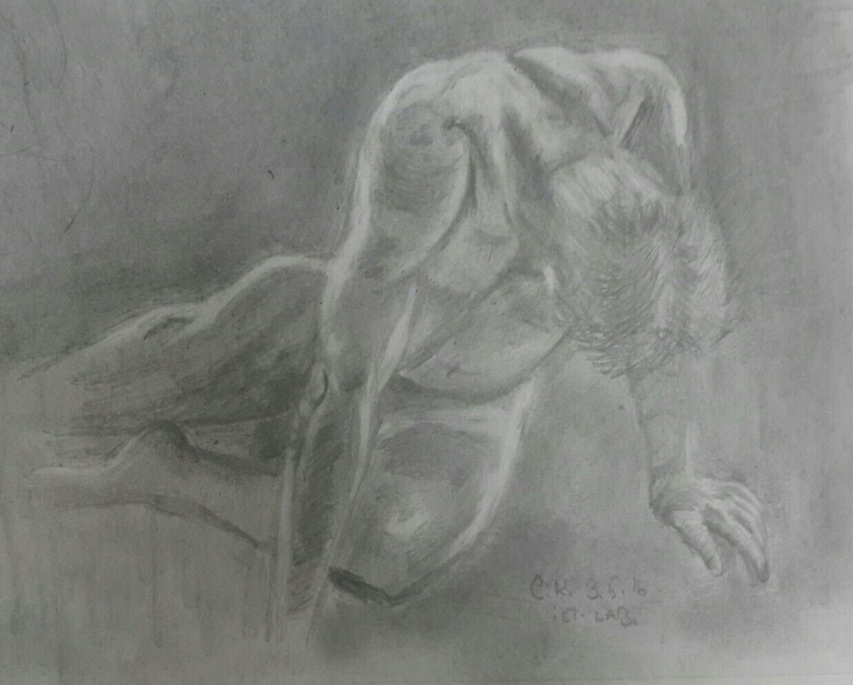 1238x994 Sad Man Drawing Artists - Sad Man Drawing