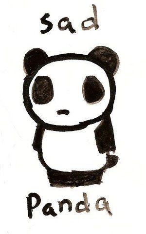 300x479 Image - Sad Panda Drawing