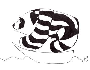 375x290 Sad Panda Drawing - Sad Panda Drawing