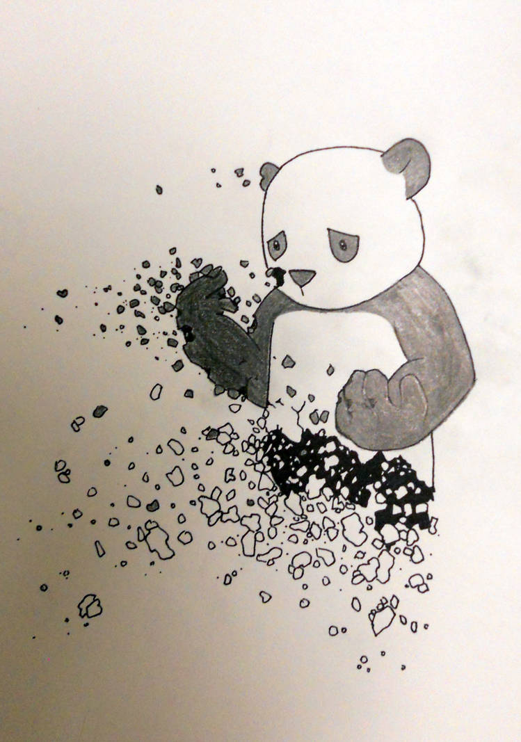 749x1067 Sad Panda - Sad Panda Drawing