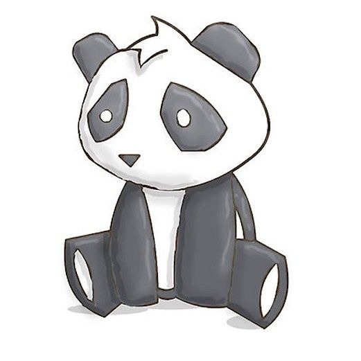 521x521 for the sad panda draw animalspanda in panda, cute art - Sad Panda Drawing