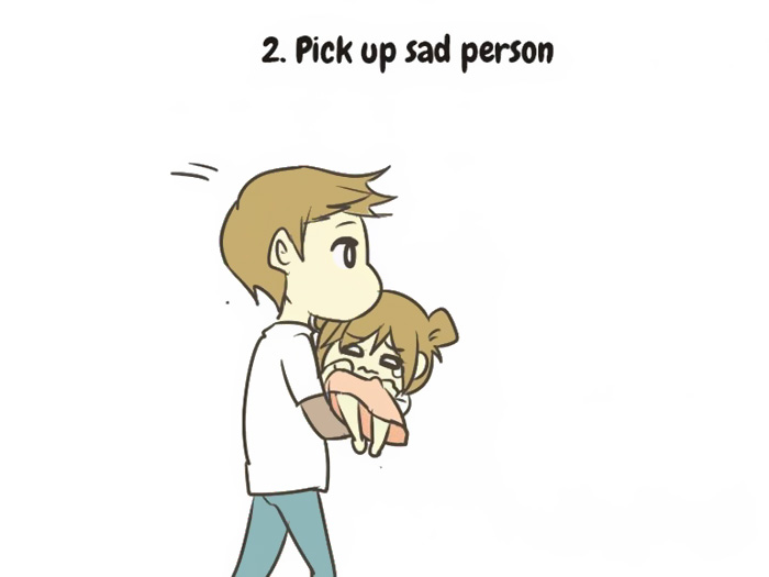 700x525 how to take care of a sad person - Sad Person Drawing