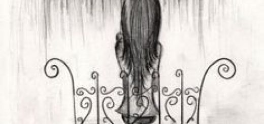 520x245 Sadimage Illustration - Sad Person Drawing