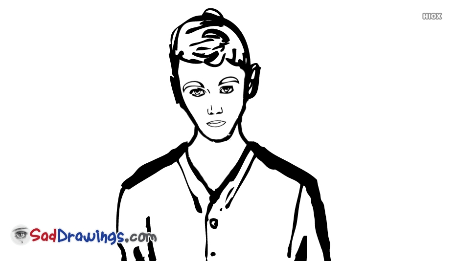 934x534 Drawing Of A Sad Person - Sad Person Drawing