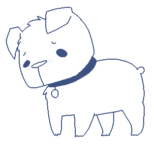 313x294 Sad Puppy - Sad Puppy Drawing