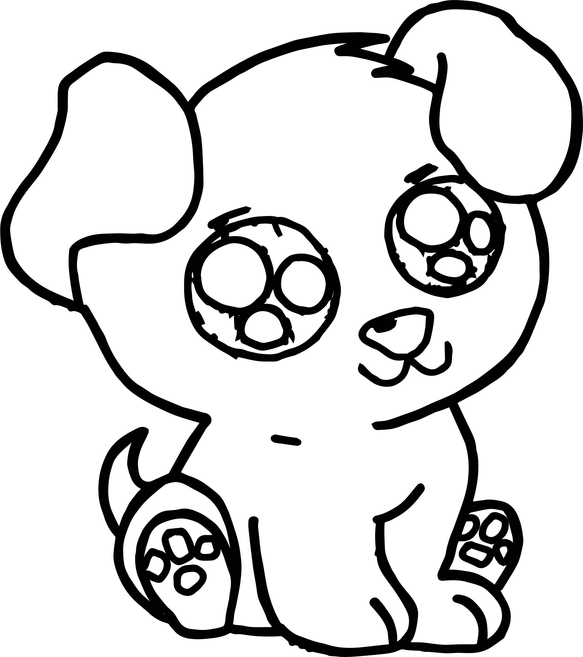 2042x2301 Download Sad Puppy Coloring Pages Getwallpapers Us - Sad Puppy Drawing