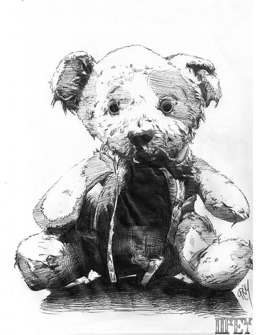 Sad Teddy Bear Drawing at Explore collection of