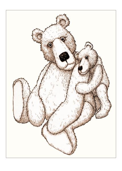 429x600 teddy bear cards tagged sad card wild but gorgeous - Sad Teddy Bear Drawing