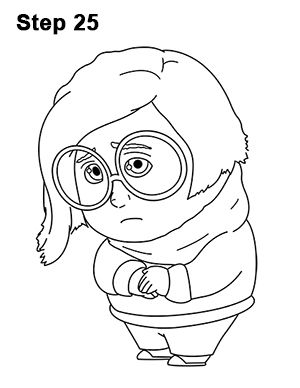 300x388 sadness inside out drawing in drawings, disney - Sadness Inside Out Drawing