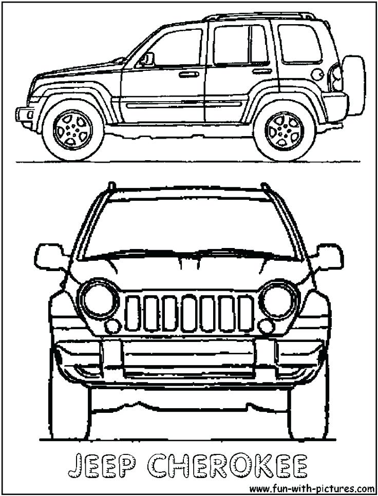 Safari Jeep Drawing at PaintingValley.com | Explore collection of ...