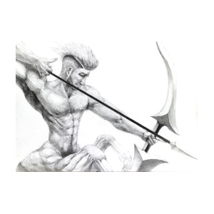 300x300 Sagittarius Drawing - Sagittarius Drawing