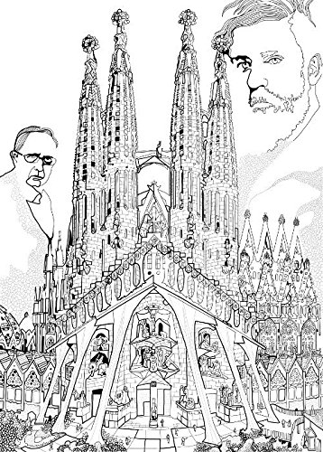 358x500  - Sagrada Familia Drawing