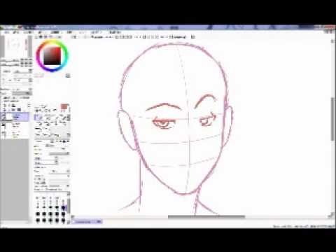 480x360 How To Draw Faces - Sai Drawing
