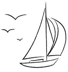 236x248 best sailboat drawing images painting abstract, party boats - Sailboat Drawing