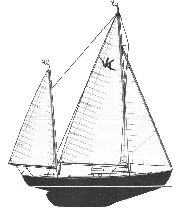 570x702  - Sailboat Drawing