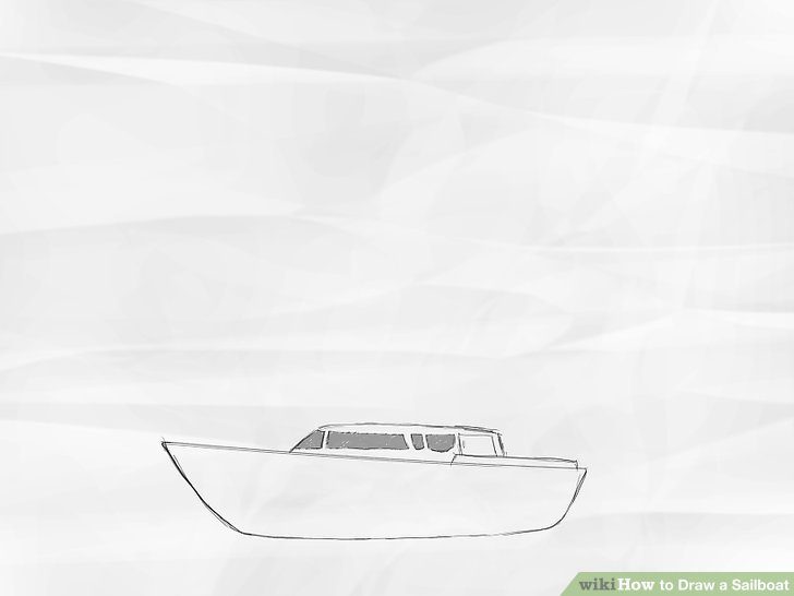 728x546 how to draw a sailboat steps - Sailboat Drawing