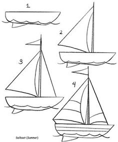 236x284 why learn to sail blue water sailing drawings, sailboat - Sailboat Drawing Easy
