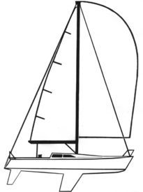 205x275 Olson - Sailboat Line Drawing