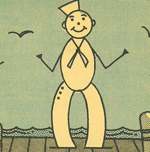 300x303 How To Draw Sailorsa Drawing Lesson For Kids In Easy Steps - Sailor Drawing