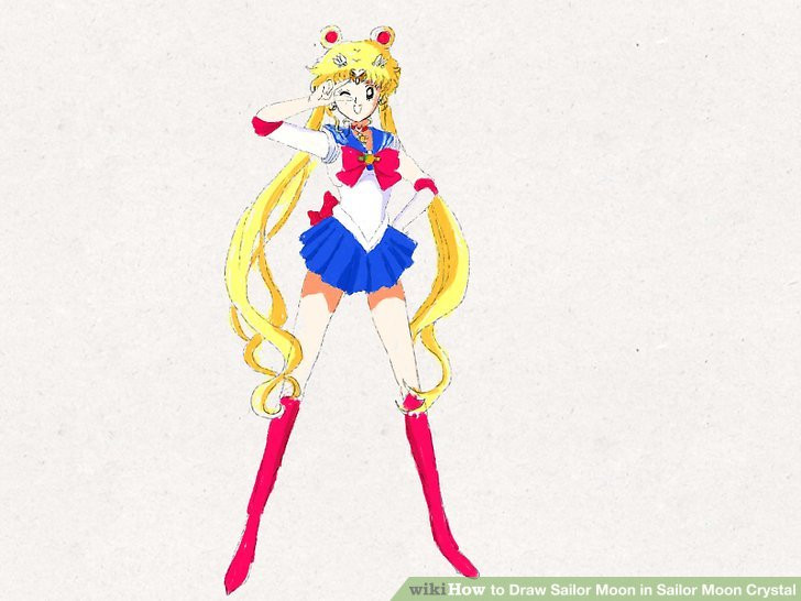 728x546 how to draw sailor moon sailor moon drawing book - Sailor Moon Drawing Book