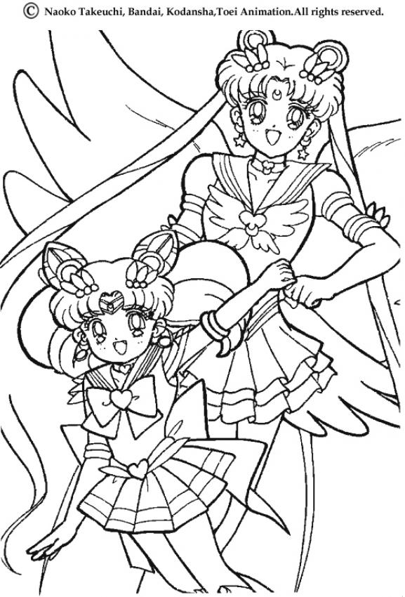 577x850 sailor moon coloring pages coloring pages printable coloring - Sailor Moon Drawing Book