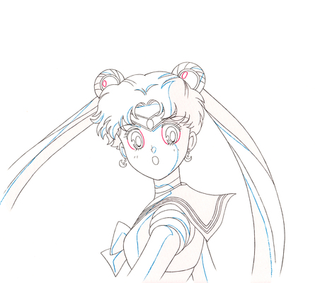 452x400 sailor moon three gallery - Sailor Moon Drawing Book