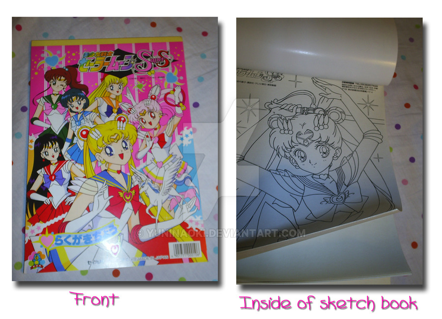 900x650 sailor moon ss sketch book - Sailor Moon Drawing Book