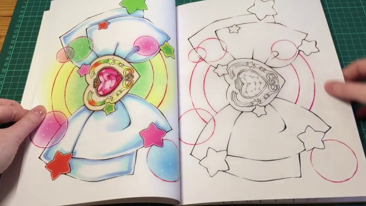 1280x720 Flip Through - Sailor Moon Drawing Book