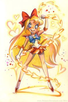 236x351 sailor venus drawings - Sailor Venus Drawing