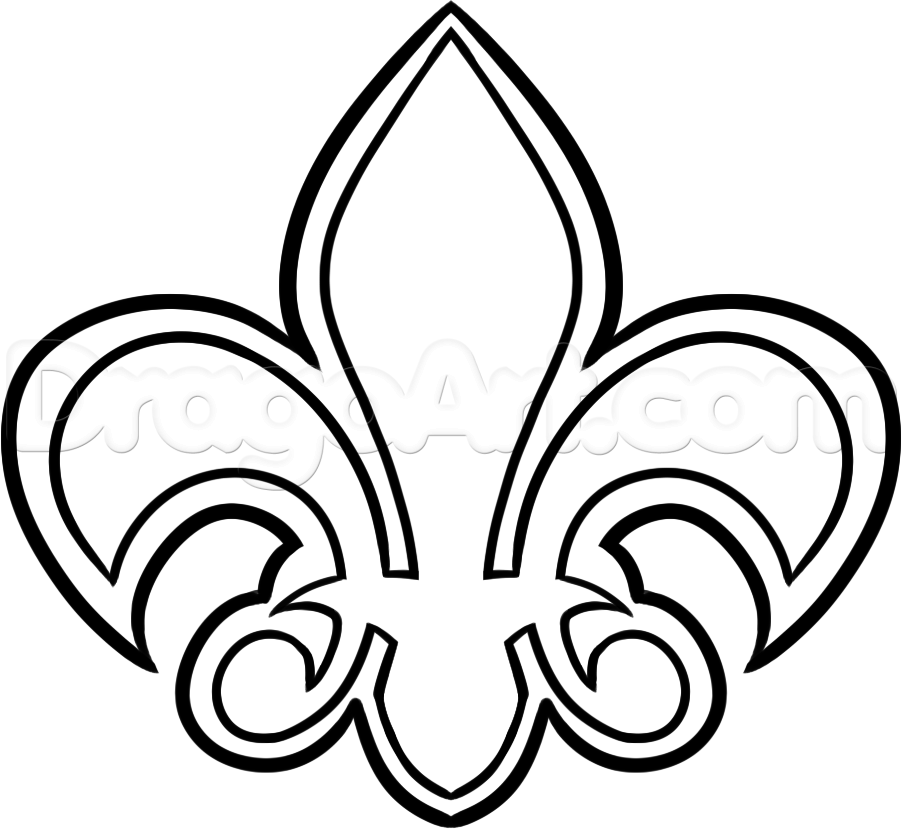 902x829 how to draw the saints row logo, step - Saint Drawing